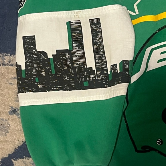 Extremely rare vintage 80’s blue tag STARTER NFL New York Jets skyline crewneck. - Picture 6 of 7